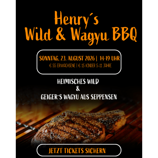 Henry´s Wild & Wagyu BBQ