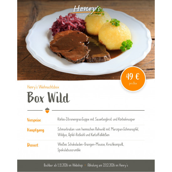 Henry's Weihnachtsbox 2026...