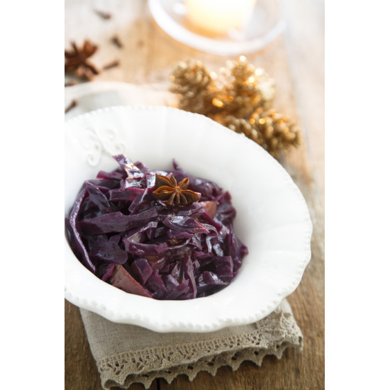 Extra-Portion Apfel-Rotkohl...